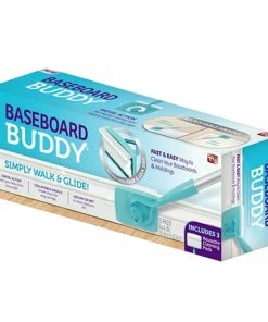 TVTimeDirect Baseboard Cleaning 10X Replacement Pads- 10 Pack Of Microfiber Outdoor & Garden