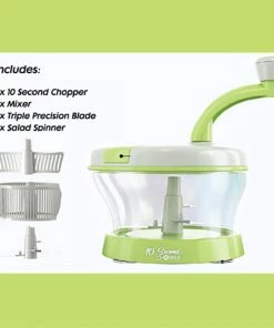 TVTimeDirect Kitchen 10-Second Chopper And Salsa Maker