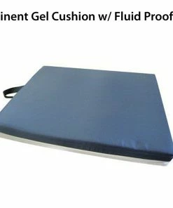 TVTimeDirect Incontinent Gel Cushion W/ Fluid Proof Cover (2" X 16" X 18")