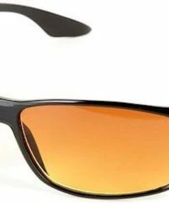 TVTimeDirect HD Vision Sunglasses- Cristal- Unisex- Adult- Black