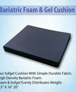TVTimeDirect Bariatric Foam & Gel Cushion ( 4.5" X 16" 20") Health & Beauty