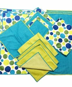 TVTimeDirect 15 Piece Microfiber Towel Set Home Kitchen Collection Quick Absorbent And Fast Dry