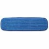 TVTimeDirect 18" Blue Wet Pad - Microfiber Replacement Mop Pad Refill Wet Dry Home & Commercial Cleaning Kitchen