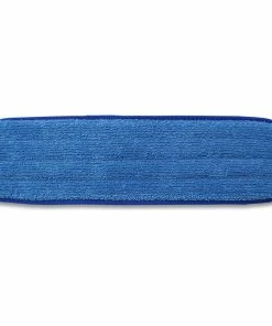 TVTimeDirect 18" Blue Wet Pad - Microfiber Replacement Mop Pad Refill Wet Dry Home & Commercial Cleaning Kitchen