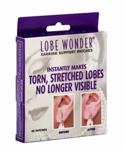 TVTimeDirect Lobe Wonder 600 Earring Support Patches - 10 Pack