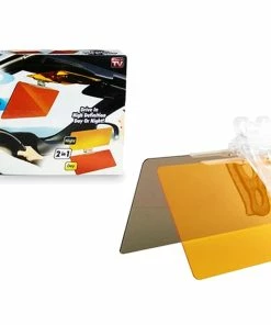 TVTimeDirect Automotive HD Vision Visor - The Day And Night Visor For Your Car