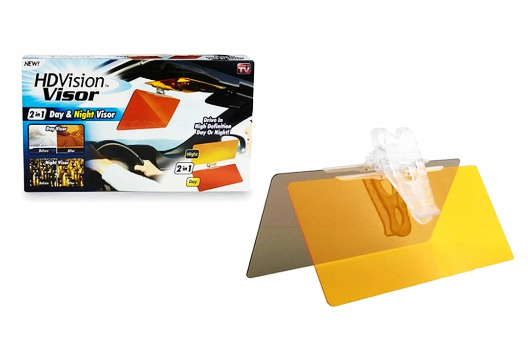 TVTimeDirect Automotive HD Vision Visor - The Day And Night Visor For Your Car 4 TVTimeDirect Automotive HD Vision Visor - The Day And Night Visor For Your Car