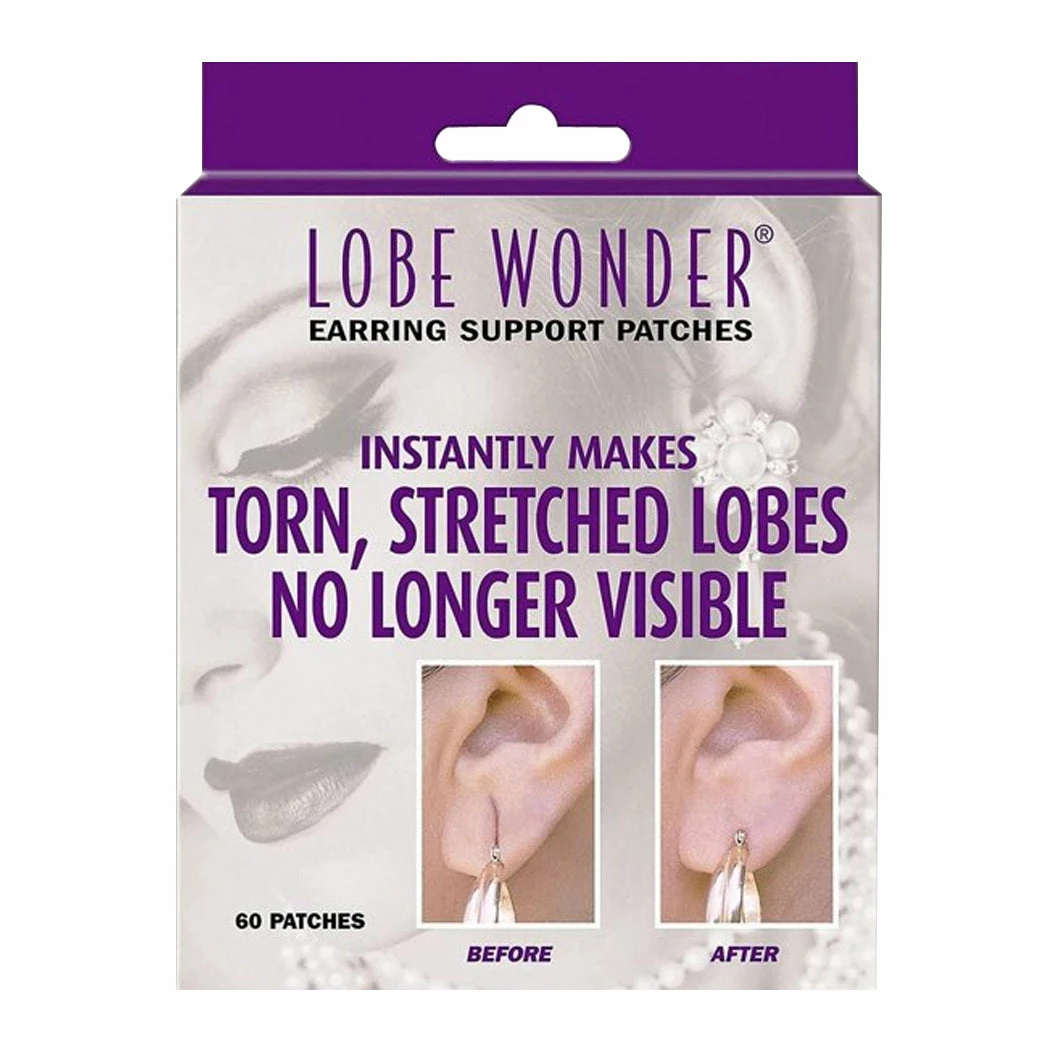 TVTimeDirect Lobe Wonder 420 Earring Support Patches - 7 Pack Health & Beauty 4 TVTimeDirect Lobe Wonder 420 Earring Support Patches - 7 Pack Health & Beauty