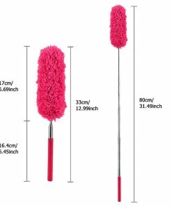 TVTimeDirect Telescoping Small Microfiber Duster - Single - Green Houseware