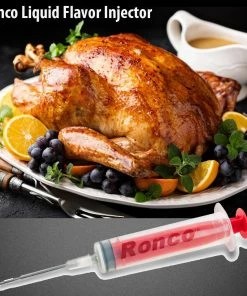 TVTimeDirect Houseware Ronco Inventions Liquid Flavor Injector - Red By Ronco Inventions