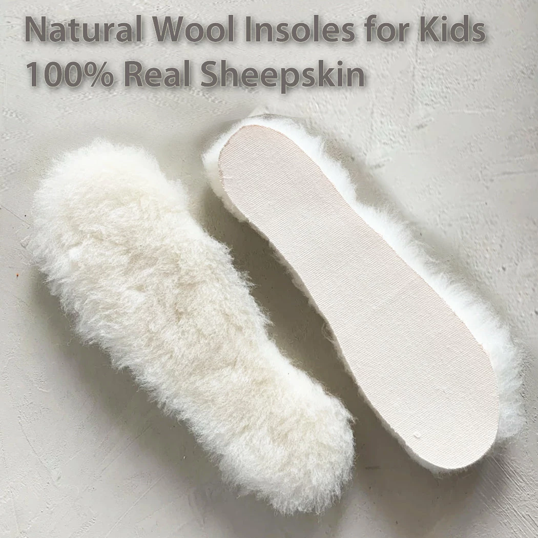 TVTimeDirect Natural Wool Insoles For Kids-100% Real Sheepskin- Adjustable 4 TVTimeDirect Natural Wool Insoles For Kids-100% Real Sheepskin- Adjustable