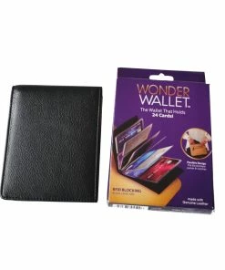 TVTimeDirect Clothing & Accessories Wonder Wallet- Black