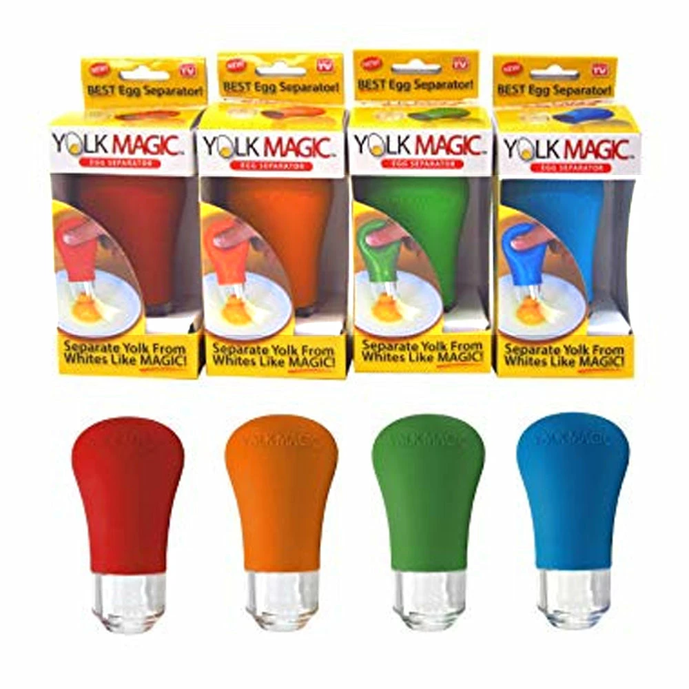 TVTimeDirect Yolk Magic Egg Separator- Kitchen Baking Filter Yolk White Separator Tool 5 TVTimeDirect Yolk Magic Egg Separator- Kitchen Baking Filter Yolk White Separator Tool