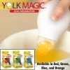 TVTimeDirect Yolk Magic Egg Separator- Kitchen Baking Filter Yolk White Separator Tool