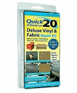 TVTimeDirect Quick 20 Deluxe Vinyl, Leather & Fabric Repair Combo Kit (20-002)