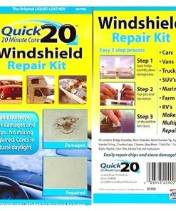 TVTimeDirect Quick 20 Windshield Repair Kit Outdoor & Garden