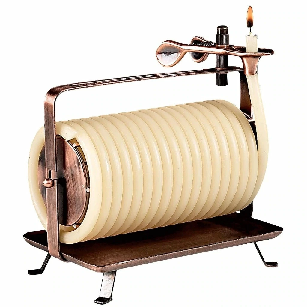 TVTimeDirect Candle By The Hour - 48 Hour Horizontal With Copper Base (20618B) Candles 4 TVTimeDirect Candle By The Hour - 48 Hour Horizontal With Copper Base (20618B) Candles