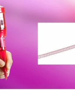 TVTimeDirect Dizzy Gels: Battery Operated Fun Vibrating Gel Pens - Blue Toys & Games