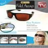 TVTimeDirect HD Vision Fold Aways Sunglasses Deluxe- 2 Pack (Tortoise)