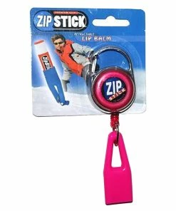 TVTimeDirect Zip Stick Retractable Lip Balm Holder- Assorted Colors