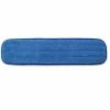 TVTimeDirect Kitchen 24" Blue Wet Pad- Microfiber Replacement Mop Pad Refill Home & Commercial Cleaning