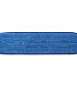 TVTimeDirect Kitchen 24" Blue Wet Pad- Microfiber Replacement Mop Pad Refill Home & Commercial Cleaning