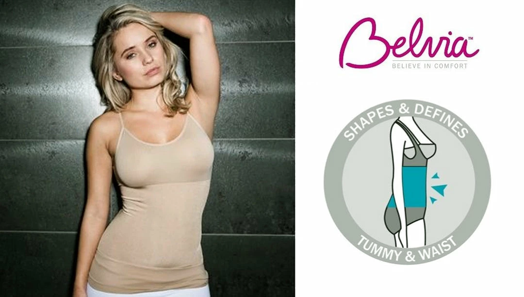 TVTimeDirect Clothing & Accessories Belvia Shapewear Slimming Top (Beige) Large 16-18 4 TVTimeDirect Clothing & Accessories Belvia Shapewear Slimming Top (Beige) Large 16-18