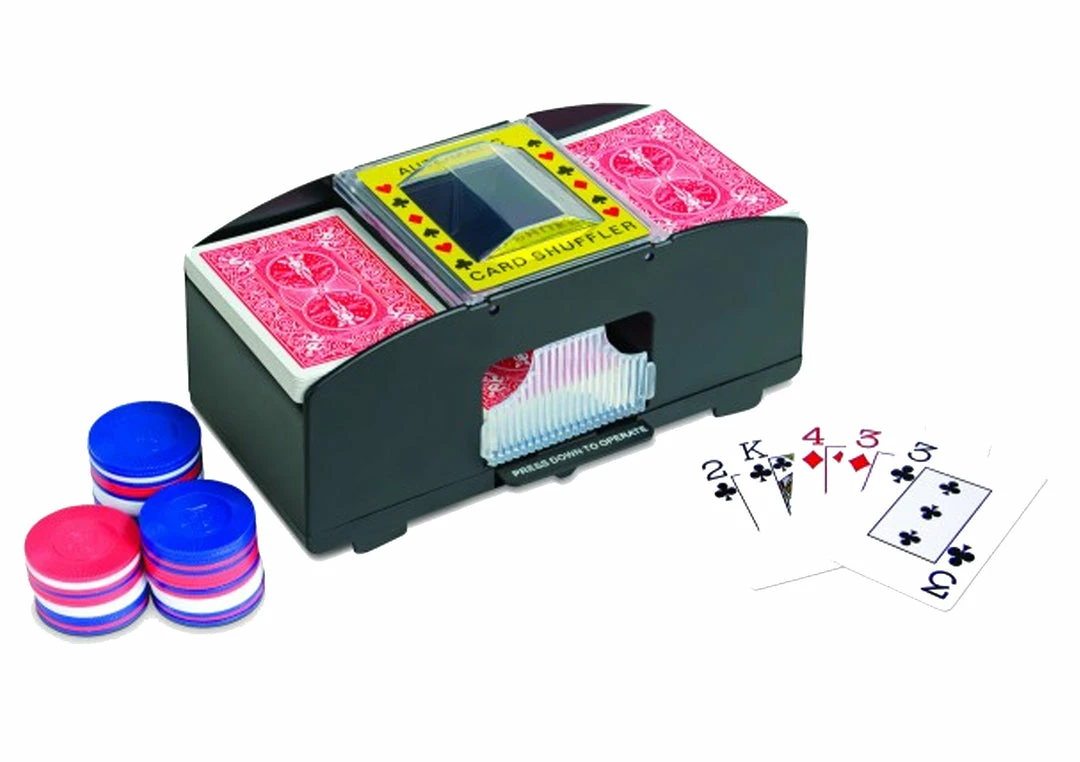 TVTimeDirect Toys & Games Jobar Easy Automatic 2 Deck Playing Card Shuffler Machine 3 TVTimeDirect Toys & Games Jobar Easy Automatic 2 Deck Playing Card Shuffler Machine