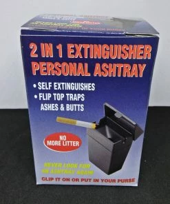TVTimeDirect Clothing & Accessories 2-in-1 Extinguisher Personal Ashtray