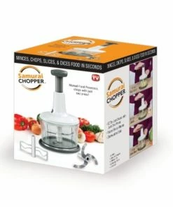 TVTimeDirect Samurai Chopper Manual Good Processor Kitchen