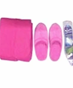 TVTimeDirect 3 Comfort Gifts In 1 (Small)(Slippers, Blanket With Sleeves, Insoles)