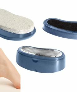 TVTimeDirect 3 In 1 Pedicare System (Blue) Aims To Leave Your Feet Smooth Feeling Health & Beauty