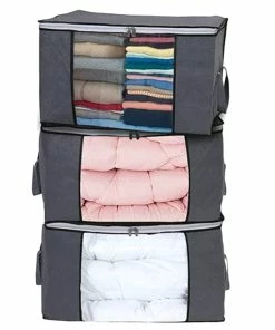 TVTimeDirect 3 Pack Large Capacity Storage Organizer