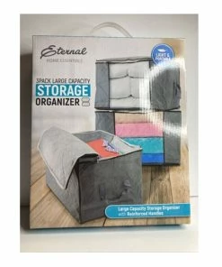 TVTimeDirect 3 Pack Large Capacity Storage Organizer