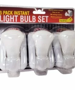 TVTimeDirect Instant Light Bulb Set - 3 Pack