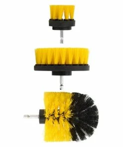 TVTimeDirect Houseware 3-Pc Drill Brush Set - Power Scrubber