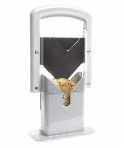 TVTimeDirect Amazing Bagel Slicer With Safety Slicing Guide - White