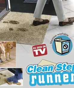 TVTimeDirect Clean Step Mat Doormat- Remove Mud And Water - 2 Pack - 18" X 28" - Gray Houseware 14 TVTimeDirect Clean Step Mat Doormat- Remove Mud And Water - 2 Pack - 18