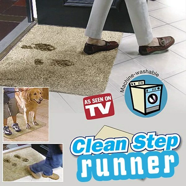 TVTimeDirect Clean Step Mat Doormat- Remove Mud And Water - 2 Pack - 18" X 28" - Gray Houseware 8 TVTimeDirect Clean Step Mat Doormat- Remove Mud And Water - 2 Pack - 18" X 28" - Gray Houseware