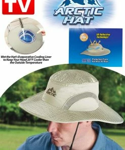 TVTimeDirect Arctic Hat - Evaporative Cooling Hat With UV Protection