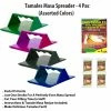 TVTimeDirect Houseware Tamales Masa Spreader - 4 Pack (Assorted Colors)