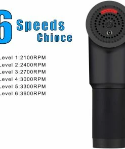 TVTimeDirect Health & Beauty 6 Speed Deep Tissue Massage Gun