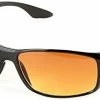 TVTimeDirect HD Vision Sunglasses- Unisex- Black