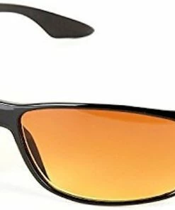 TVTimeDirect HD Vision Sunglasses- Unisex- Black
