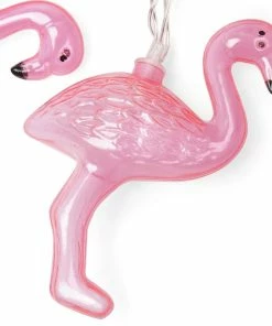 TVTimeDirect Flamingo LED String Lights Outdoor & Garden