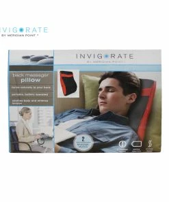 TVTimeDirect Invigorate Back Massager Pillow (Blue/Black)