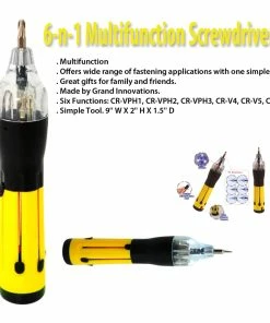 TVTimeDirect 6-n-1 Multifunction Screwdriver