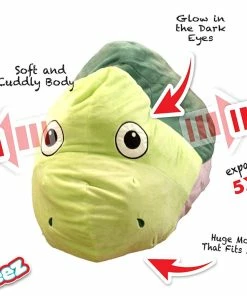 TVTimeDirect Muncheez Stuffed Animal & Coolest Toy Organizer For Children - Tremendous Turtle Toys & Games