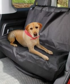 TVTimeDirect Automotive Smartworks Pet Seat Cover - Black - Large (52' X 50")