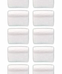 TVTimeDirect Baseboard Cleaning 10X Replacement Pads- 10 Pack Of Microfiber Outdoor & Garden